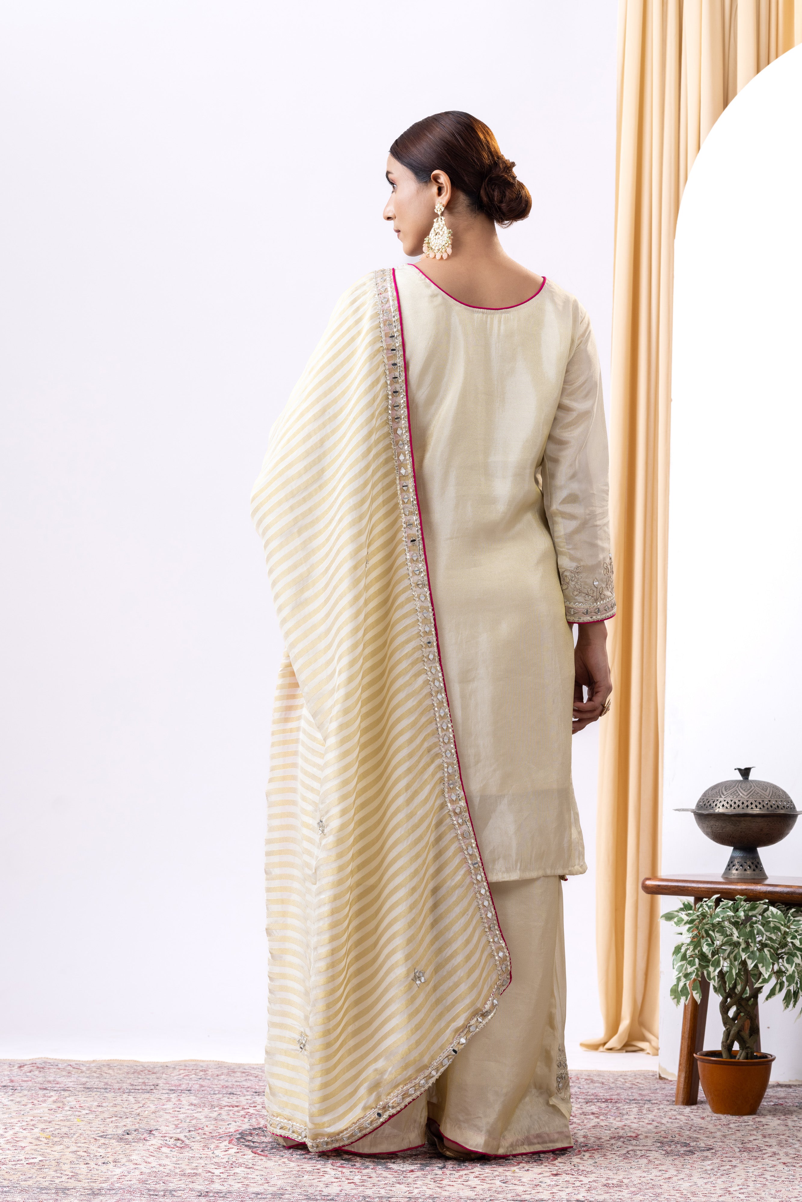 Golden Sharara Set